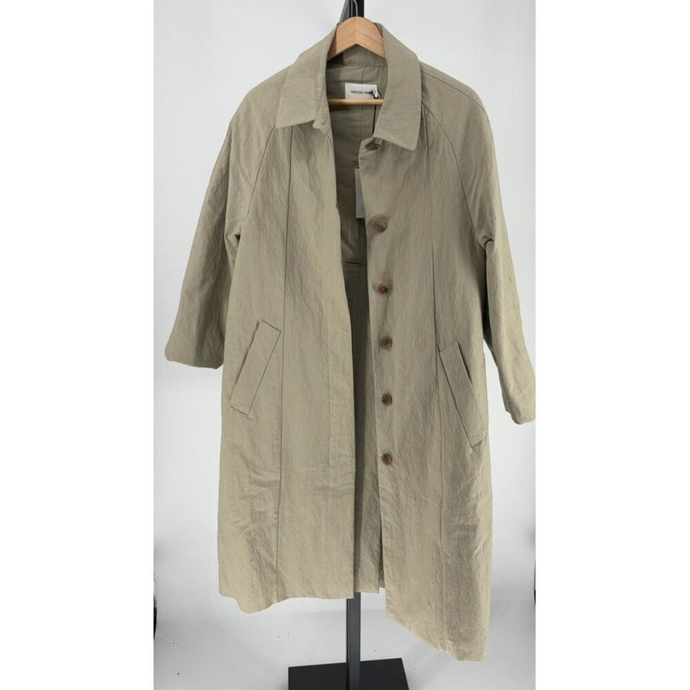 Mijeong Park Button Up Trench Coat